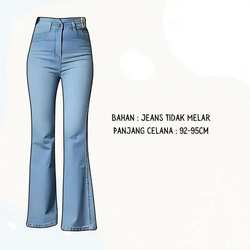 One Set 3in1 Kemeja Putih Celana Cutbray Hijab Bella Square | outfit hangout simpel KR28 4