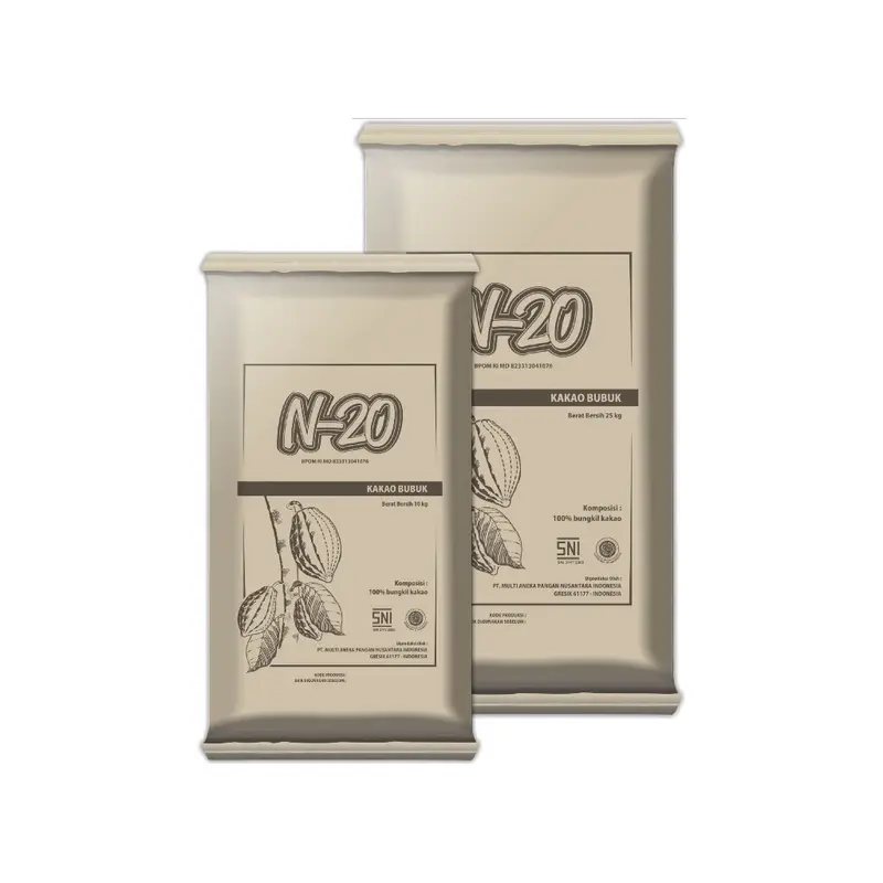 Cocoa Powder Parrot N-20 Coklat Bubuk Serbaguna Ekonomis - Neutral Flavor - Kemasan 10 Kg