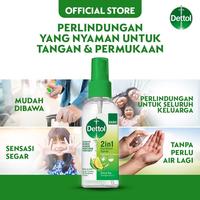 Gambar Dettol Hand Sanitizer Spray 2in1 Citrus Tea 50ml Bottle - Sanitizer Spray dari MITECH IDN Kota Tangerang Selatan 4 Tokopedia