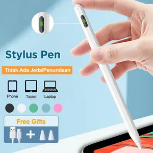 Stylus Pen Universal LED Power Display For IPad Samsung Xiaomi Huawei Tablet Phone Magnet Pencil