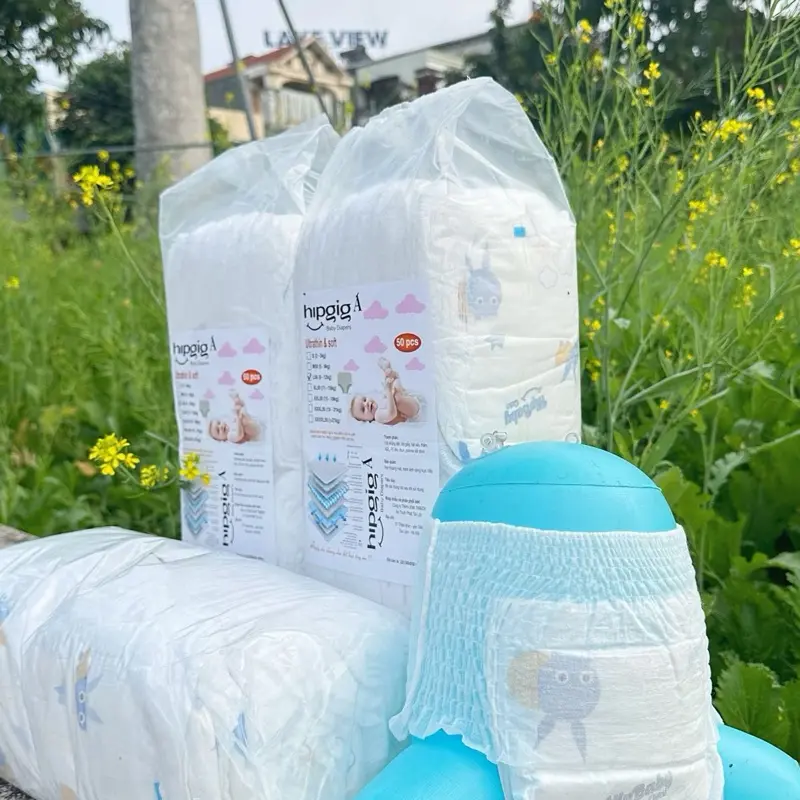 Combo 3 bịch (150 miếng) bỉm quần Hip đủ size cho bé 4