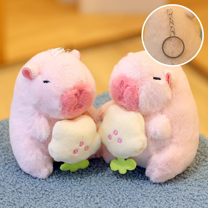 Product Introduction of Búp Bê Nhồi Bông Capybara, Mặt Dây Chuyền Móc Chìa Khóa Hoạt Hình, Búp Bê Nhồi Bông Mềm, Mặt Dây Chuyền Ba Lô, Móc Chìa Khóa Túi Xe Hơi, Trang Trí, Quà Tặng Trẻ Em, Móc Chìa Khóa 18