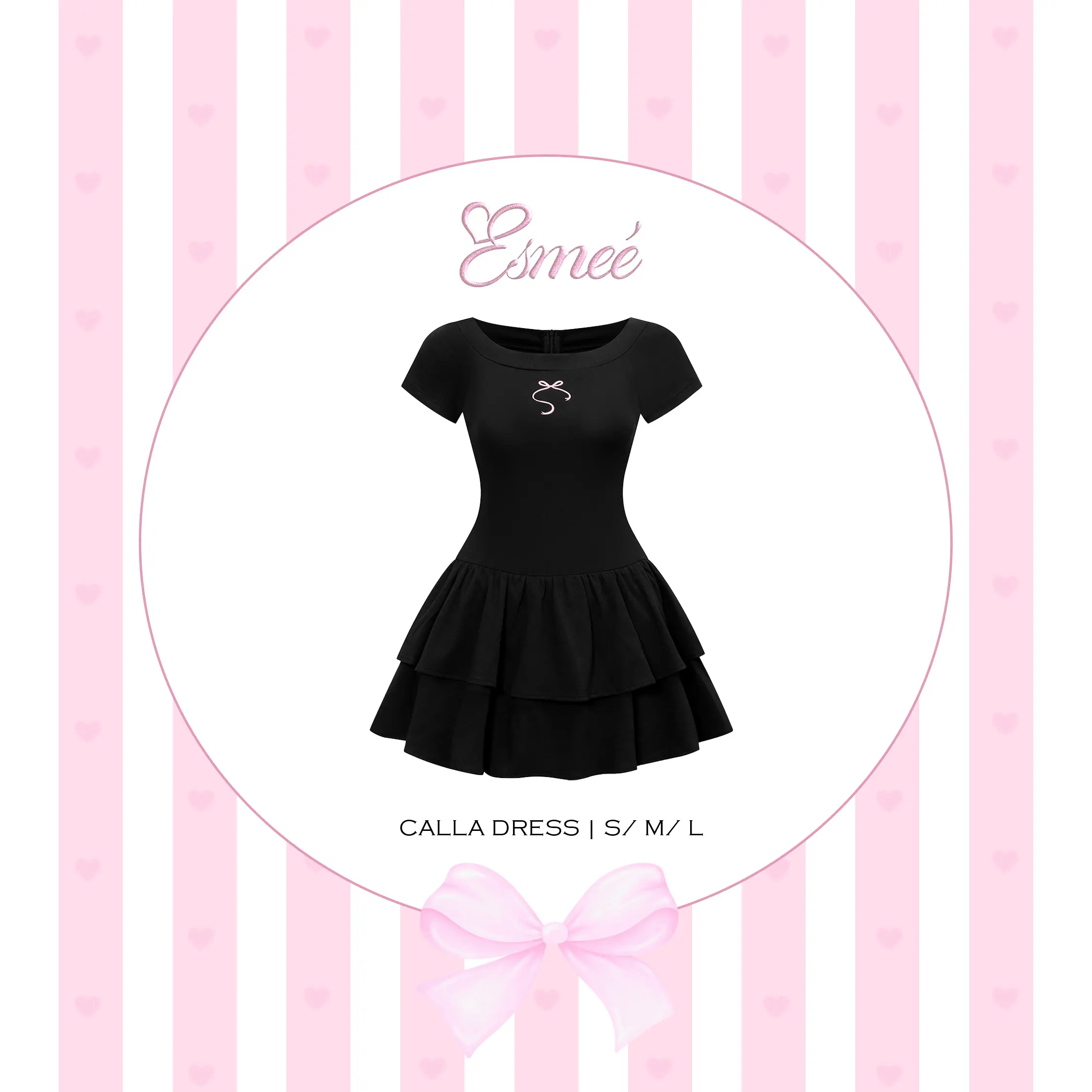 Esmeé | Váy Trễ Vai Calla Nữ Dress