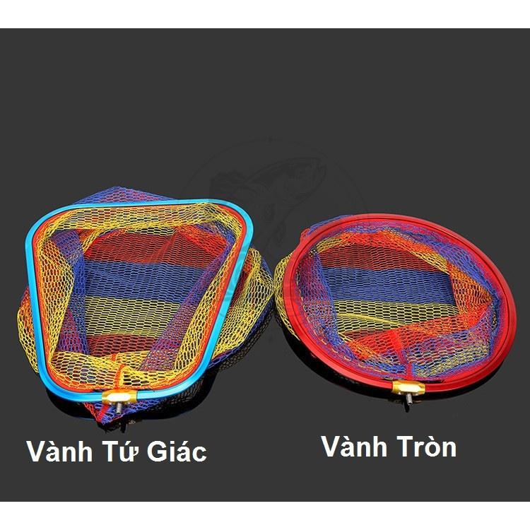 MẶT VỢT SĂN HÀNG 7 MÀU 40CM - 45CM - 50CM Fishing Bắt Cá Đi Câu Bắt Cá Đi Câu