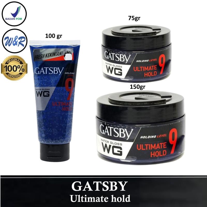 Product Introduction of gatsby water gloss ultimate hold minyak rambut pria 1