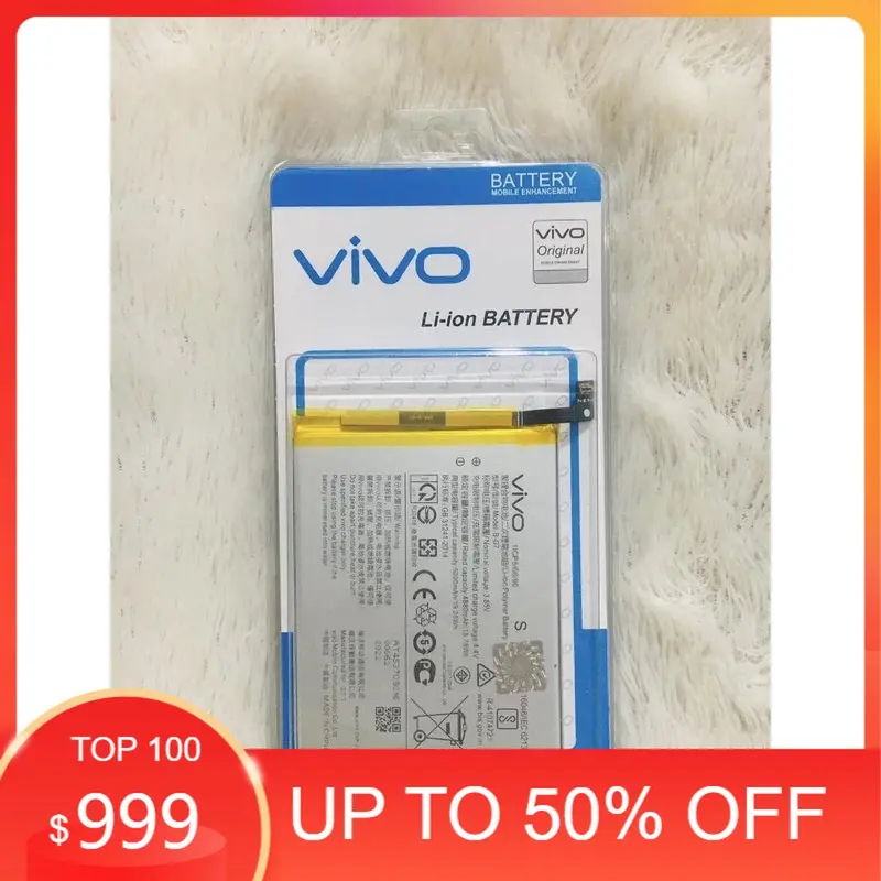 Baterai Vivo Y12 Y12i Y15 2019 Y17 2019 Z1 Pro BK-B-G7 5000Mah original 99% Package Mika 0