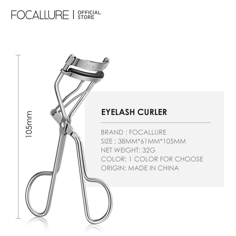 Dụng cụ bấm cong lông mi FOCALLURE cho hàng mi cong dài lâu 32g Nữ Cosmetic Trang Điểm Mỹ Phẩm