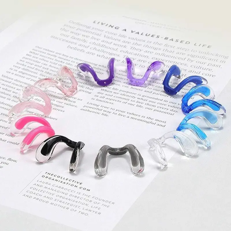 1 Pcs Nose Pad Kacamata Penyangga Hidung Pencegah Turun. - Non Slip Silicone Model L Group 3