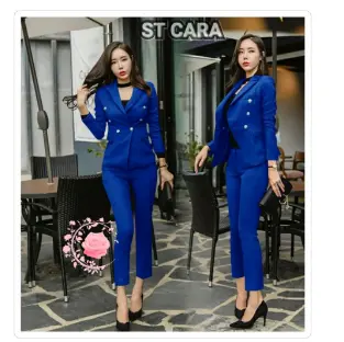 Jenel Collection COD FREE ONGKIR Promo Terbaru Termurah SET CLARA BLAZER Bagus Murah Nyaman Keren Kekinian Korea