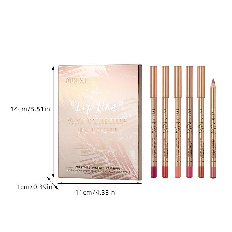 Long Lasting Lip Liner, 12pcs/set*1/2 Sets Moisturize Matte Lip Liner Pencil, Easy Coloring Lip Liner Pen for All Occasions Lip Makeup, Lip Cosmetic for Women, Lip Stain, Back to School, Kbeauty Makeup Tools 2