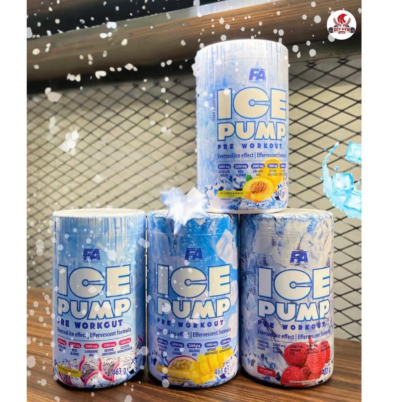 [MN] FA Ice Pump Pre Workout Tăng Sức Mạnh Vượt Trội, Tăng Hiệu Suất Tập Luyện 480 Gram 1