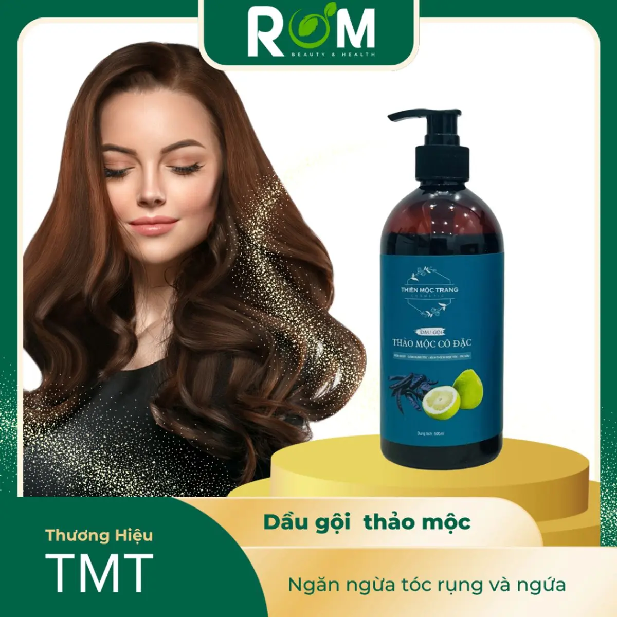 Dầu gội thảo mộc cô đặc Thiên Mộc Trang dầu gội  thảo dược