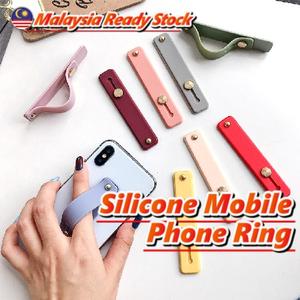 Cincin Telefon, Cincin Jari Silikon, Pendirian, Pendakap Telefon Bimbit Universal, Warna Pastel, Sesuai untuk Semua Telefon Bimbit, PR-01 Pemegang Phone