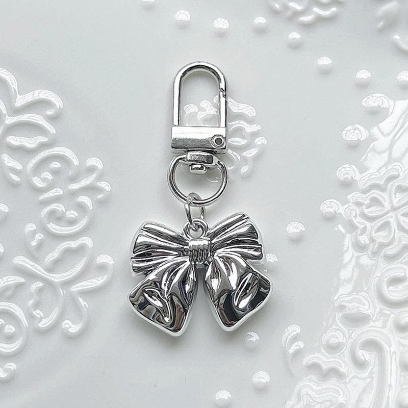 Product Introduction of Bow Tie Bag Pendant Belonging To The High-end Style Bow Keychain Niche Design Handbag Pendant 19