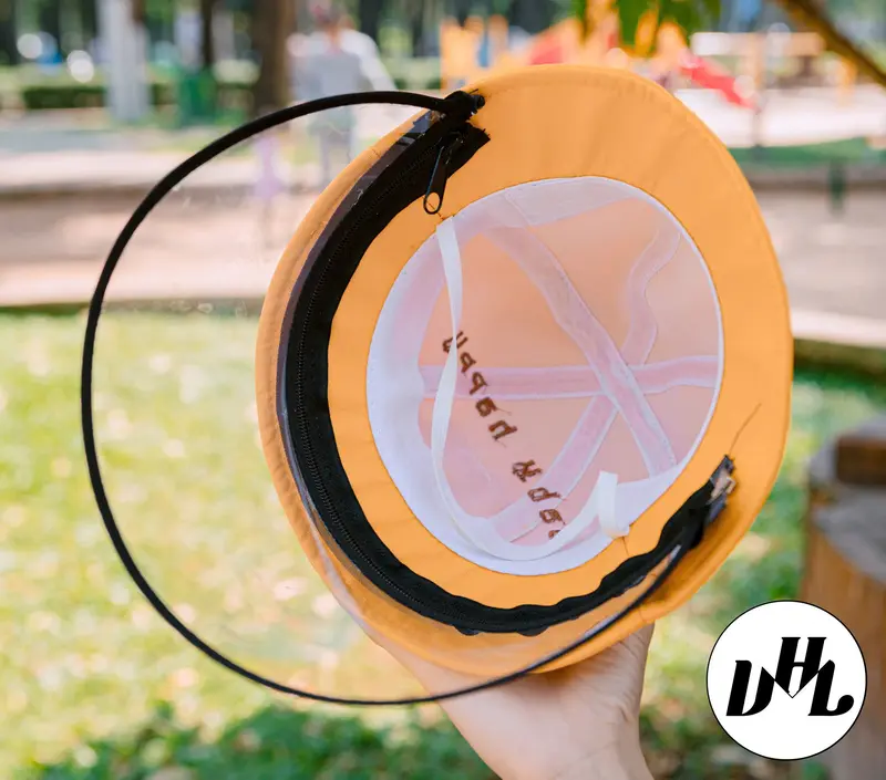 NÓN CHẮN GIÓ CẢN BỤI GẤU HAPPY (3 tháng-18 tháng) cho bé trai và gái 3