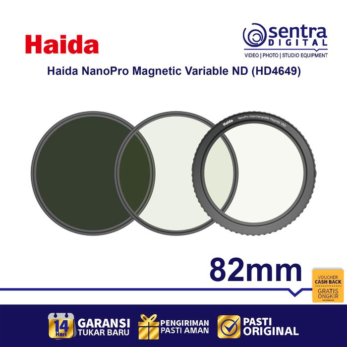 Gambar Haida NanoPro Interchangeable Magnetic Variable ND Set (HD4649) 82mm dari Sentra Digital Kota Surabaya Tokopedia