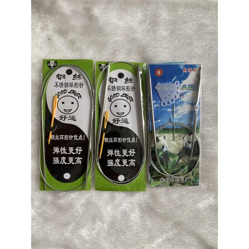 Kim đan vòng inox 15k cây đan len handmade