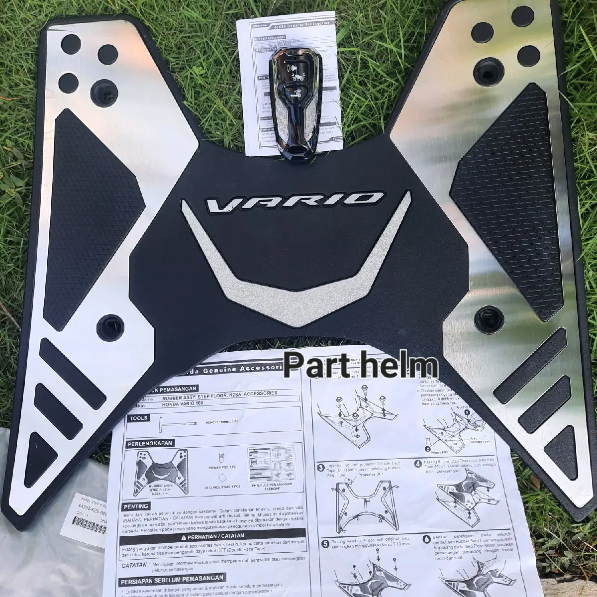 Karpet motor honda vario 160 originalAHM+Pelindung remot AHM