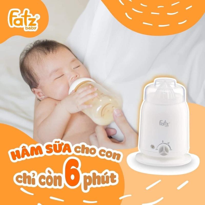  Máy hâm sữa Fatz baby Hàn Quốc đa năng hâm sữa và thức ăn cho bé nhỏ gọn 