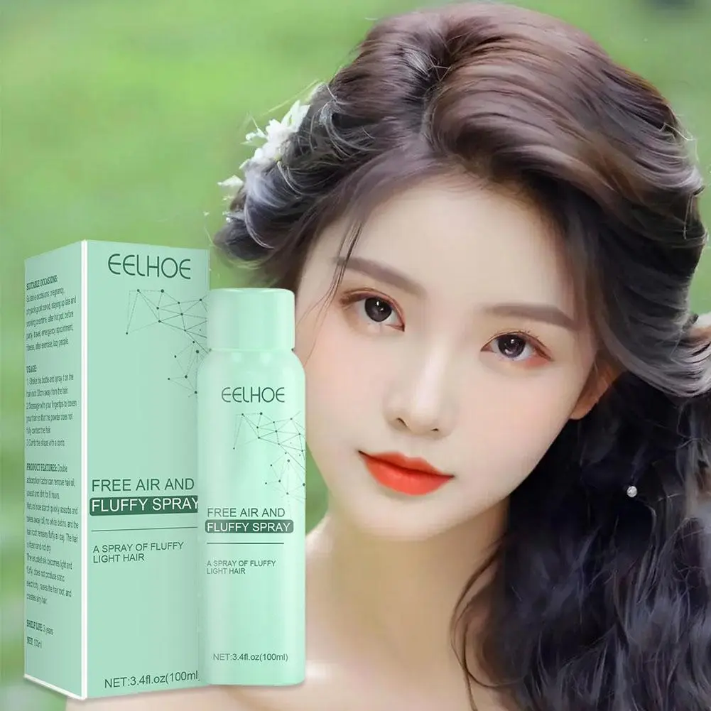 Hair Dry Shampoo Spray 100ml Wash Free Fast Fresh Smell Styling Hair Long Dedicated Lasting I9F0