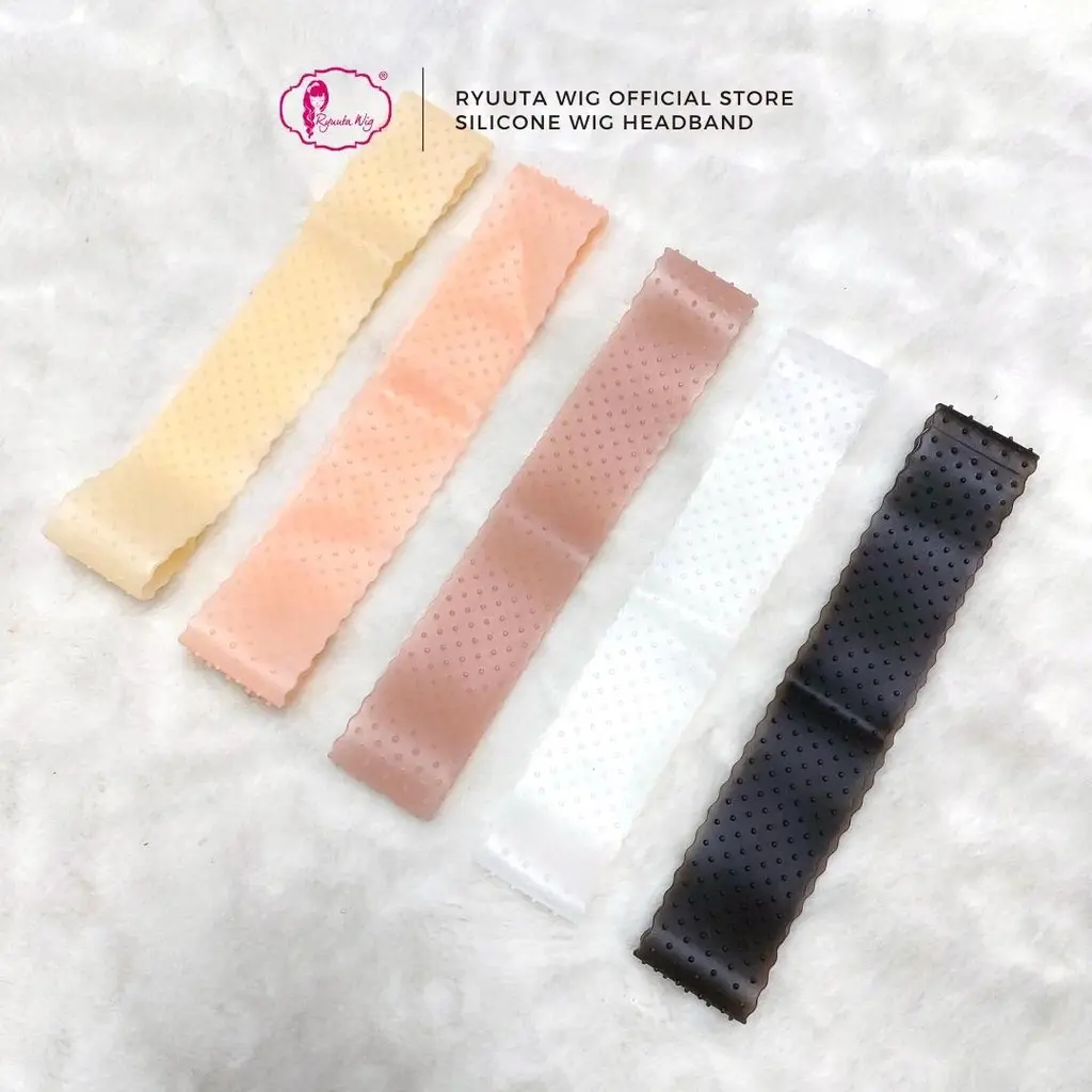 Ryuuta Wig Head Band Silicone Grip Bandana Penahan Wig Tanpa Wigcap Anti Slip