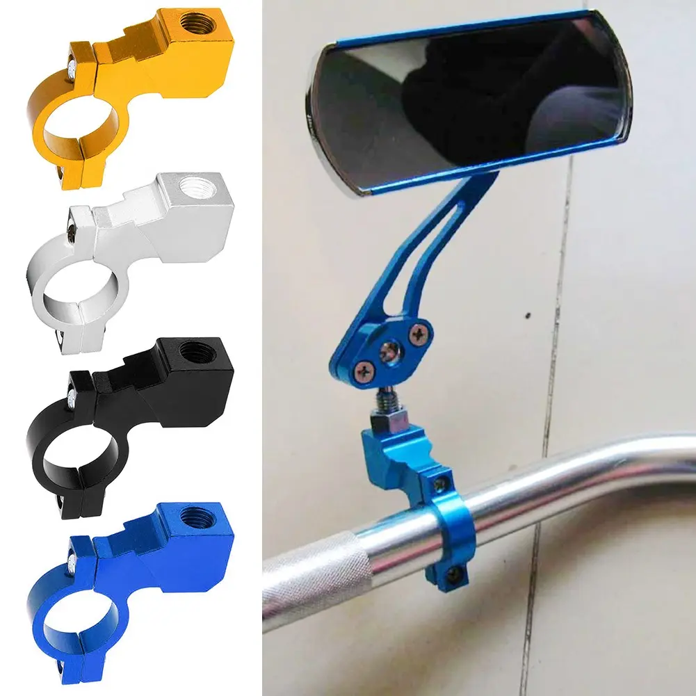 10MM Thread Dia Motorcycle Handlebar Rearview Mirror Clamp Bracket