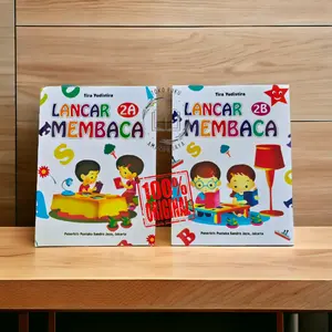 Paket Cerdas  2 Buku Lancar Membaca 2A & 2B // Panduan Belajar Lancar Membaca Asyik Untuk Anak PAUD-TK dan Jadikan Anak Sang Juara