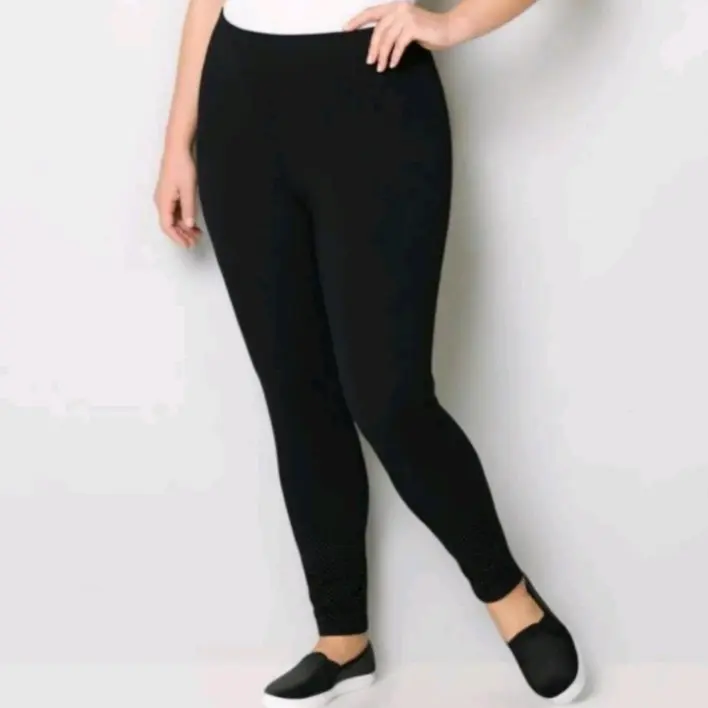 Celana Laging Panjang Standart dan Jumbo Melar Tebal - Bahan Jersey Licin - laging Wanita