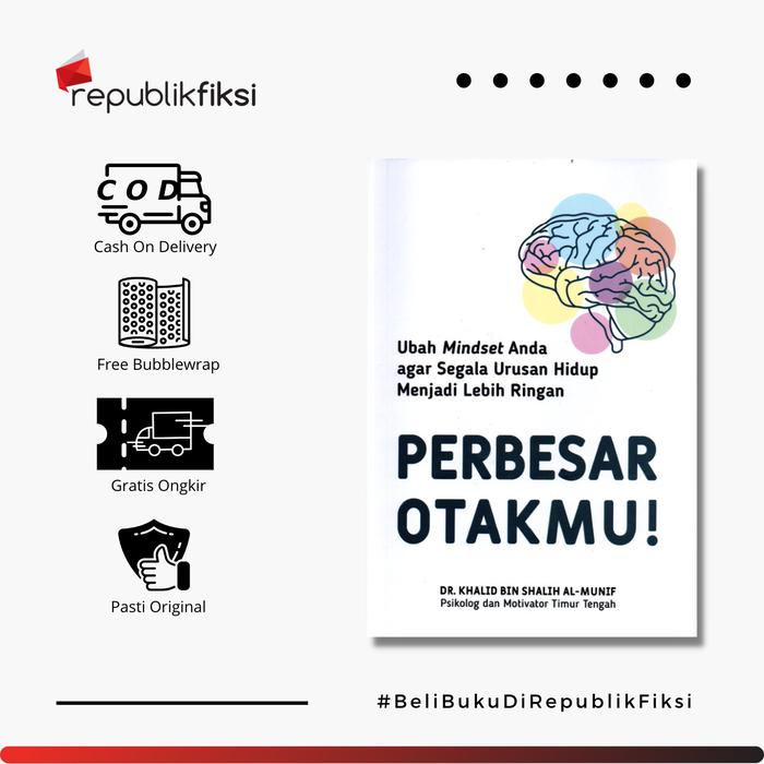 Gambar Buku Perbesar Otakmu! - Dr. Khalid bin Shalih al-Munif - Gemilang - Perbesar Otakmu! dari Republikfiksi Kota Administrasi Jakarta Selatan Tokopedia