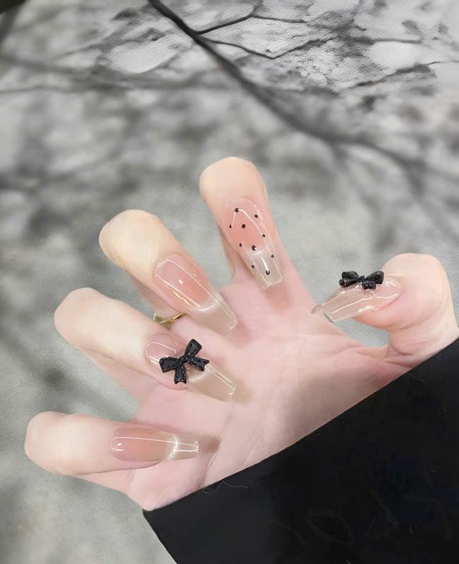 Mã 782 Nail Box Mắt Mèo Màu Thạch Đính Nơ Xinh Xắn 782