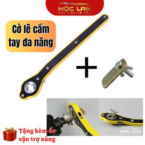 Cờ Lê Cầm Tay Tiết Kiệm Sức Lao Động Chuyên Dụng Sửa Chữa Bánh Xe Hơi - Tay Kích Lốp Thông Minh Thay Thế Tay Quay Thông Thường scissor  car