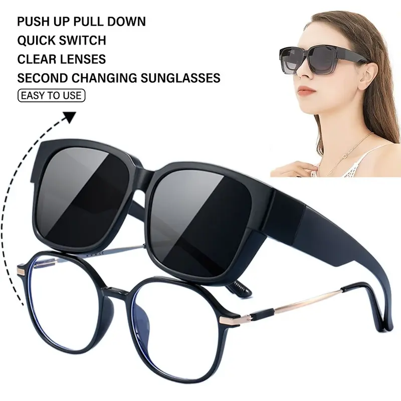 Sunglasses Vintage Cat Eye Colored Oval Sunglasses for Women  display picture 1