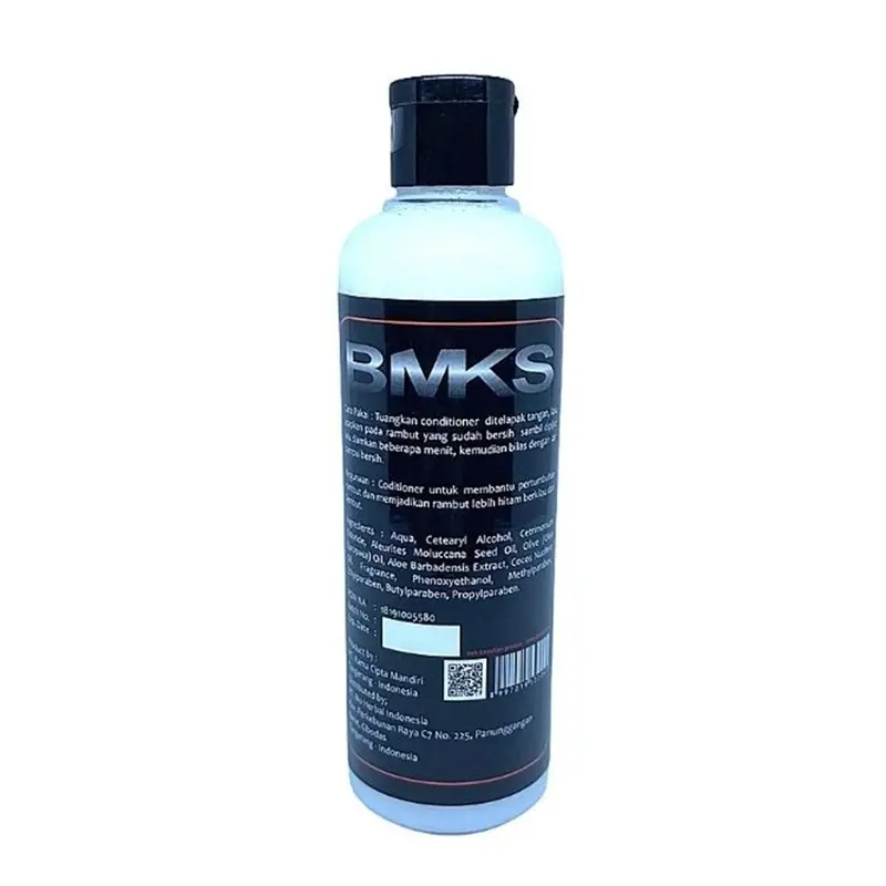 BMKS Conditioner Original BPOM 250ml Kondisioner Kemiri Vitamin Pelurus Pemanjang Penyubur Rambut Ampuh Mengurangi Kerontokan Ketombe Kusam Lebat Shampoo 7