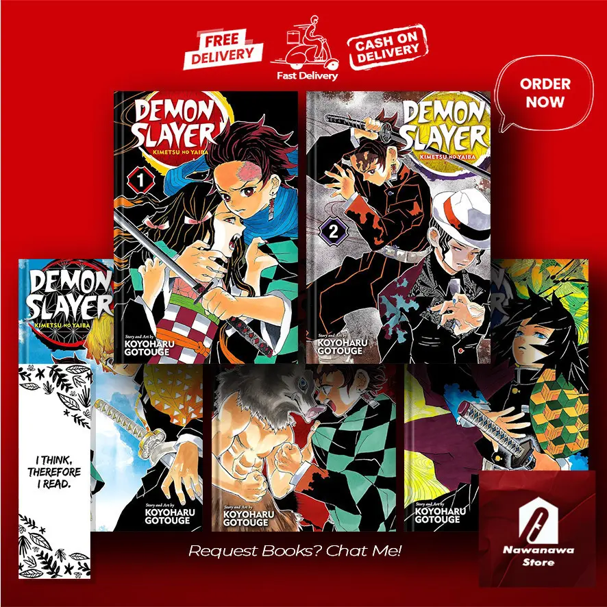 Demon Slayer : Kimetsu no Yaiba (23 book series) (Komik English & Indonesia) Manga