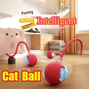 Pet Mainan Anjing Kucing Bola Listrik Bergulir Cerdas LED Laser Bola Mainan Pintar Hewan Peliharaan Pet Toy-Pet Mainan Anjing Kucing Bola Listrik Bergulir Cerdas LED Laser Bola mainan pintar hewan peliharaan Mainan Kucing  mainan  buat  kucing