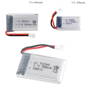 REDFIRE TOYS BATERAI CAS HELI DRONE Li-polymer litium 3.7v 300MAH-802030-702030 500MAH-702540-752540 650Mah-802540-852540