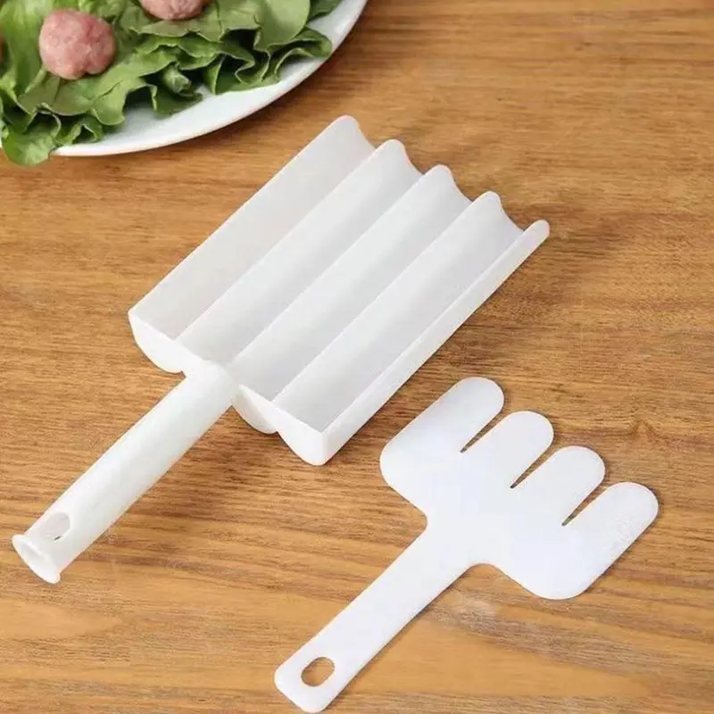 Máy làm thịt viên, 3 trong 1, Bộ khuôn làm thịt, Bộ bóng hữu ích, Máy làm cá, Máy nấu ăn, G2K5 4