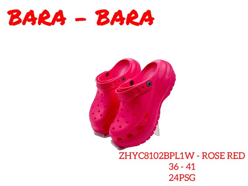 [AURELIO] - Sandal Lebaran 2024 Model Baru Bara-bara Polos Full Warna Tinggi 7 Cm - BPL1W Karet Wanita 2