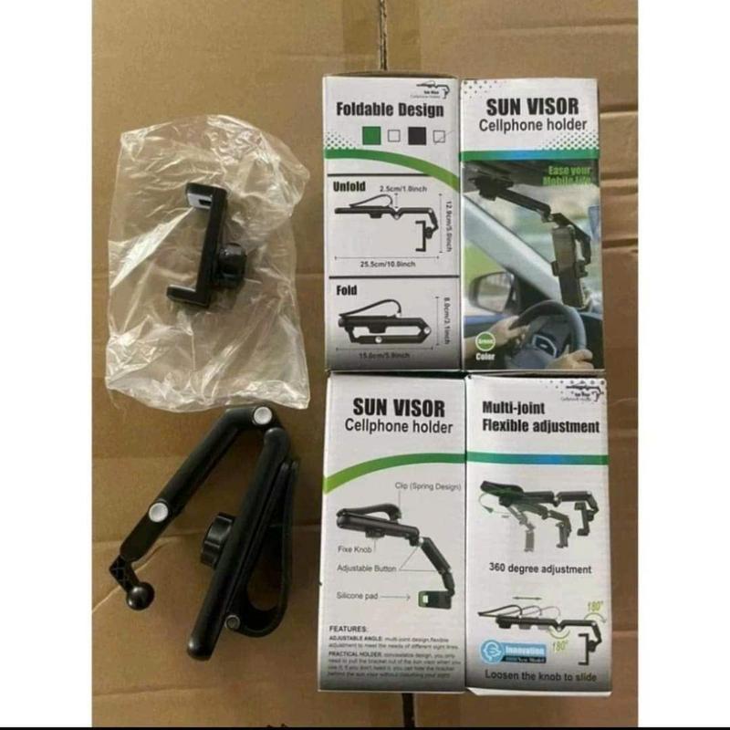 Product Introduction of giá đở điện thoại kẹp che nắng ô tô thông dụng xoay 360 độ Nội Thất 8