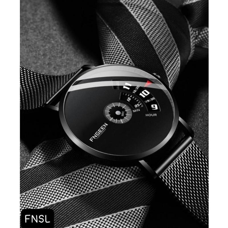 Đồng hồ nam chính hãng FNGEEN FNS nhảy số dây thép không gỉ có chống xước chống nước 3ATM TẶNG DỤNG THÁO DÂY PIN ĐỒNG HỒ DỰ PHÒNG HỘP ĐỒNG HỒ số lượng quà tặng giới hạn