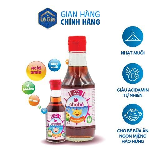Lê Gia nước mắm cá cơm cho bé 200ml Gia Vị 1