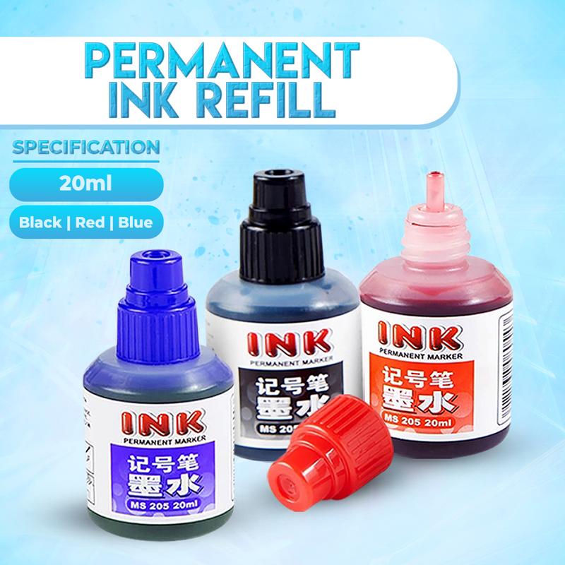 Permanent Ink Meaning Permanent Marker Pen Ink Refill 20ml - TikTok Shop Philippines