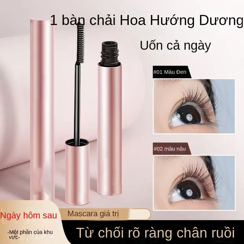 Mascara  Không Trôi , Không lem. Dưỡng mi dài cong tự nhiên Cosmetic Trang Điểm 2