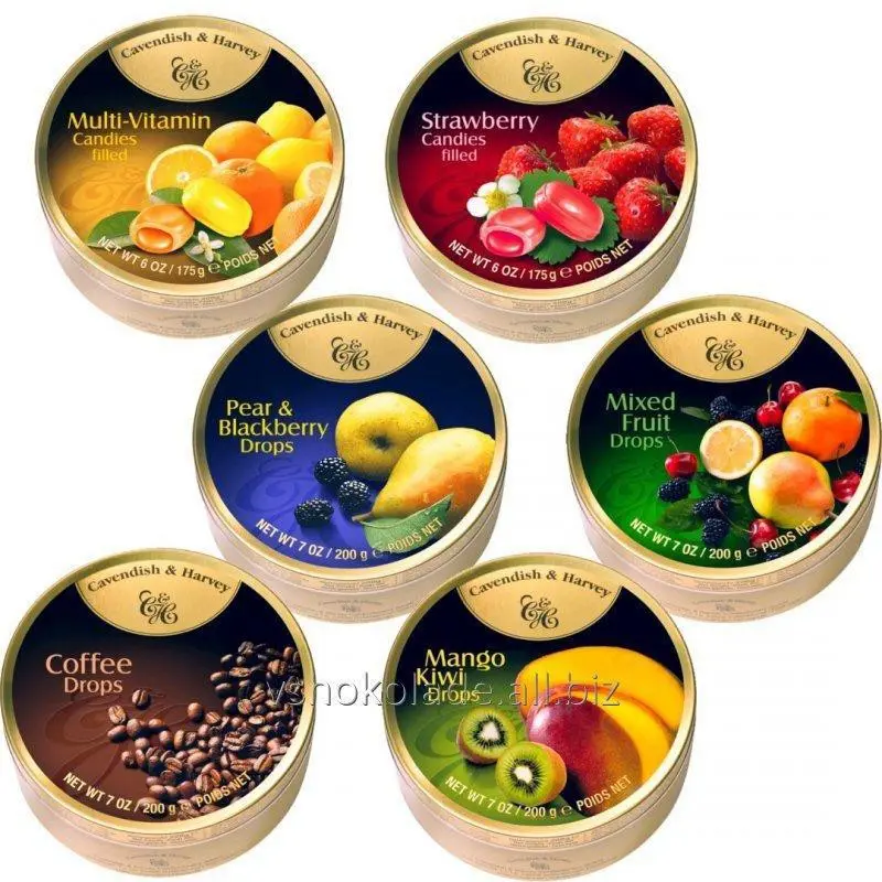 KẸO NGẬM TRÁI CÂY CAVENDISH & HARVEY HÀNG ĐỨC HỘP 200G NGON NGỌT GIÀU DINH DƯỠNG (HÀNG TẾT SIÊU ĐẸP) 4