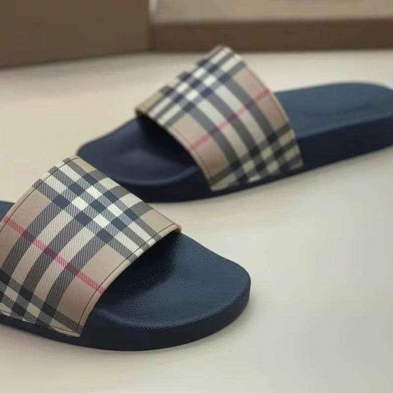 Dép Nam Nữ Đồng Kẻ Sọc, Dép Bắp Rang Bơ Phù Hợp Mọi Lứa Tuổi, Chất liệu Cao Su Non Đế PU Mềm Êm Chân DéP Slipper Quai Ngang Đế Bằng Dép Lê