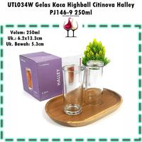 Gambar [6pcs] UTL034W Gelas Highball/Gelas Jus Citinova Halley PJ146-9 250ml dari Toko Sahabat Rakyat_NEW Kab. Sleman 1 Tokopedia