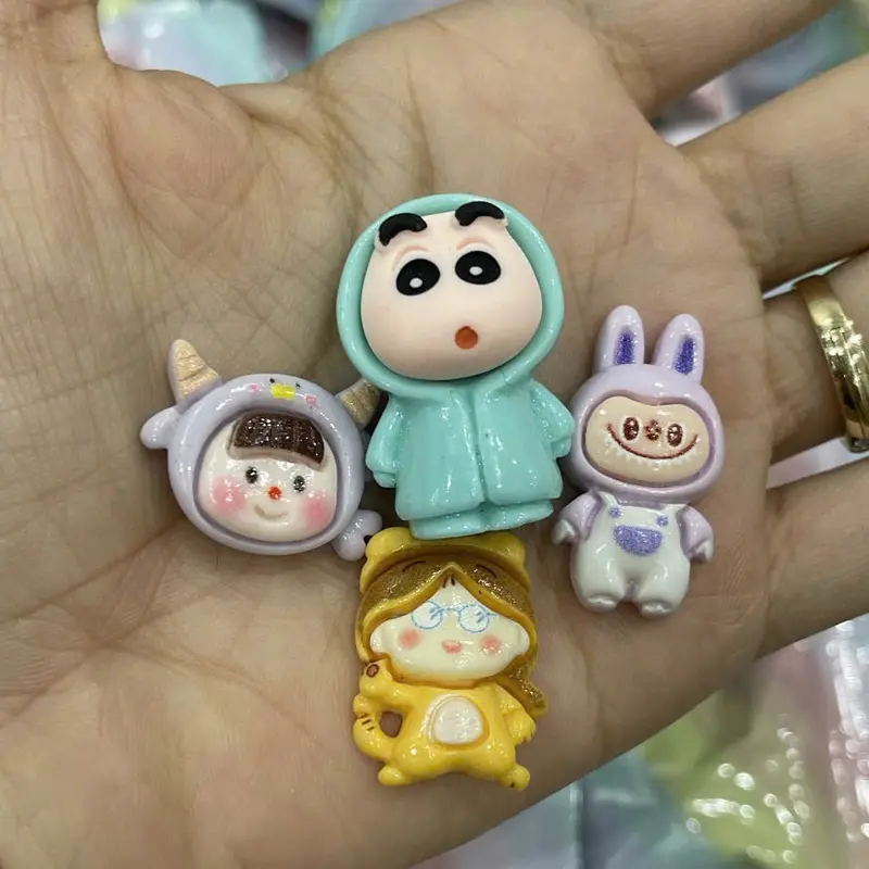 Túi Tù Mù May Mắn Có Charm Dán Xe Máy Ô Tô, Bàn Làm Việc - Có Charm Phát Sáng - Nhãn Dán 5