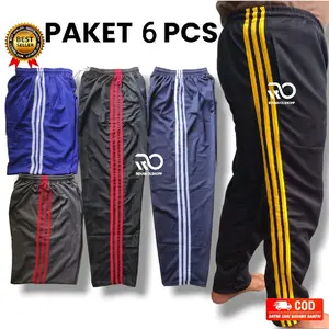 PROMO DISKON 100 ribu Dapat 6 pcs celana panjang training dewasa pria wanita olahraga Nyaman Cepat Kering Pria Wanita Sport Pakaian