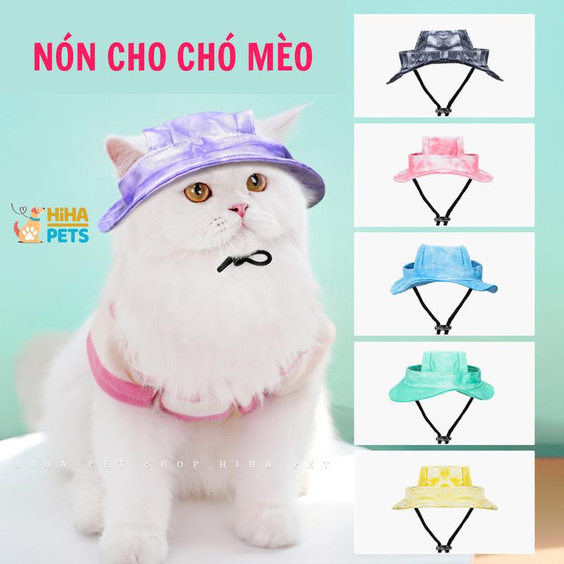 Mũ Nón Tai Bèo Cho Thú Cưng Mũ Vải Đội Mùa Hè Che Nắng Thoáng Khí Cho Chó Poodle, Corgi, Pom ...