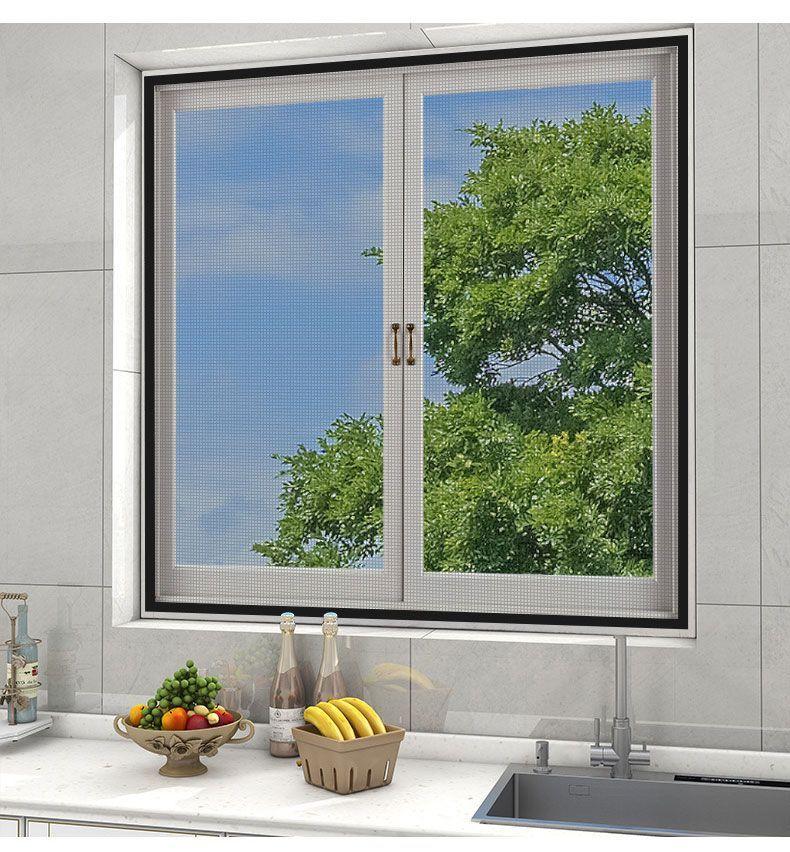 Product Introduction of Màn hình cửa sổ chống muỗi vô hình, Màn hình cửa sổ tự lắp đặt, Màn hình cửa sổ tự dính, Dễ dàng mở cửa sổ, Rèm cát, Thích hợp để sử dụng tại nhà, Bán chạy trong cửa hàng mồi  minnow tô  hiệu  8h 8